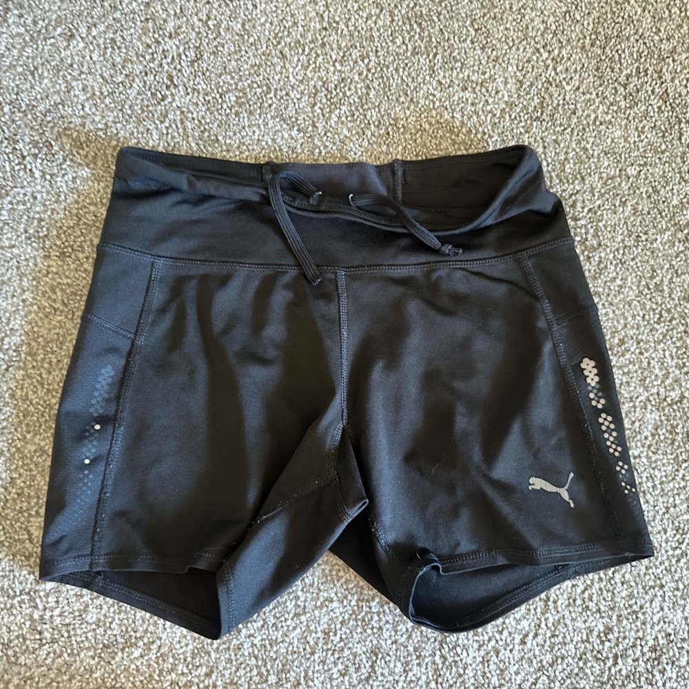 Puma Jet Black Performance Shorts